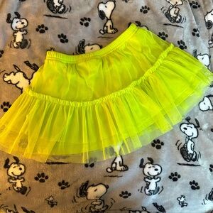 Jumping Beans Skirt Tutu tul green size 3T Kids
